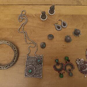 Indian Costume Jewelry Lot